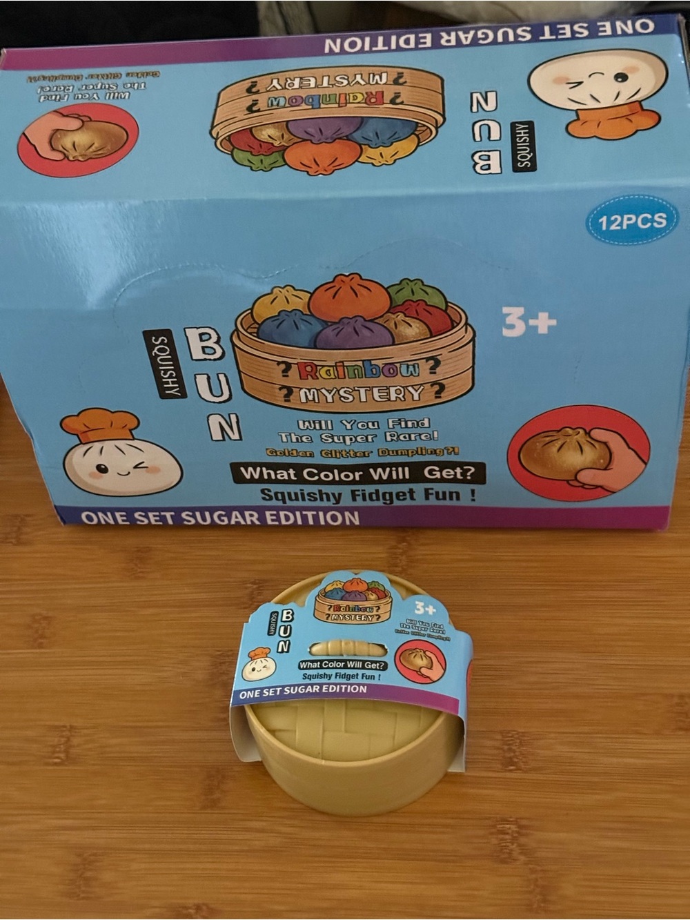Mystery Squishy Bun Kids Toy Sugar Edition❗️